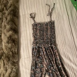 Pastel snake skin jumpsuit/romper